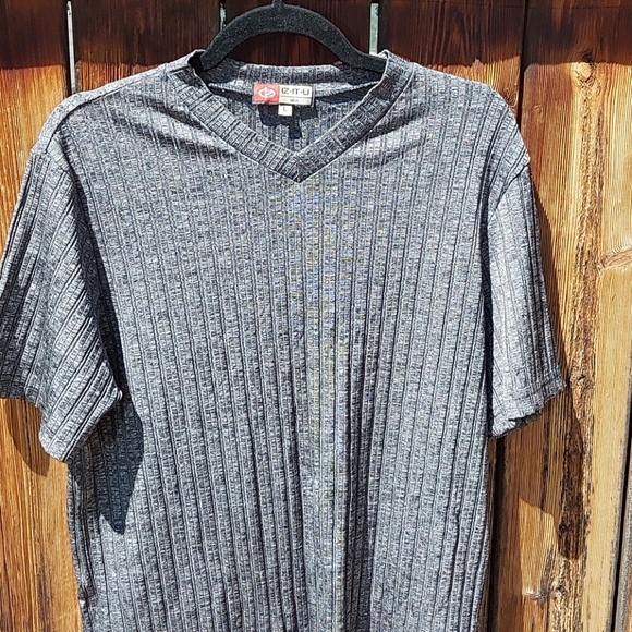 Gray men's dress t shirt - Picture 2 of 8